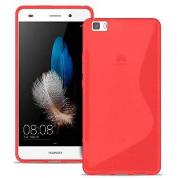 Porta Smartphone S‑Line Rosso, Compatibile con Huawei P8 Lite – Leggero e Robusto
