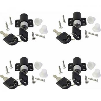 GuardianLock 4-Count Sliding Window & Patio Door Safety Locks