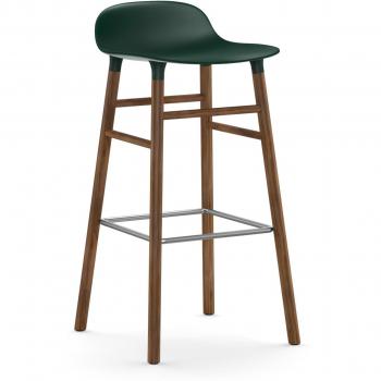 Normann Copenhagen Design Barhocker Walnussgrün
