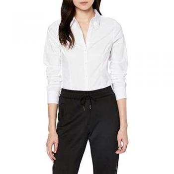Vero Moda Camisa Vmliva LS, Blanco, Talla X-Small