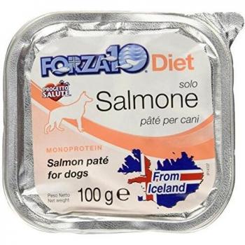 FORZA10 Diet Solo Salmone Vaschetta Multipack 32x100G 100G