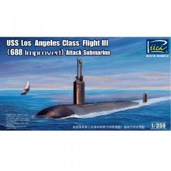 Riproduzione sottomarino USS Los Angeles Classe Flight III 1:350