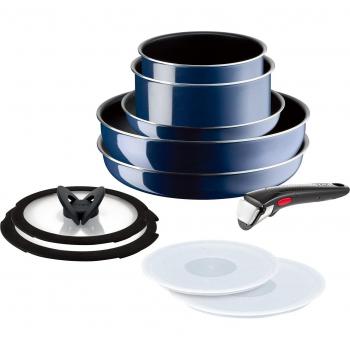 Set di Pentole Tefal Blu PFOA‑Free 10 pezzi