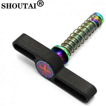 Carbon Fiber Hinge Levers for Brompton with TC4 Titanium Alloy Limit Screw