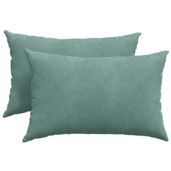 Marine Green Luxury Couch Pillows