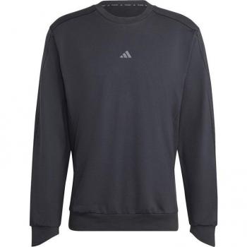 Adidas Herren Sweatshirt YOGA Crew Neck Schwarz Größe S
