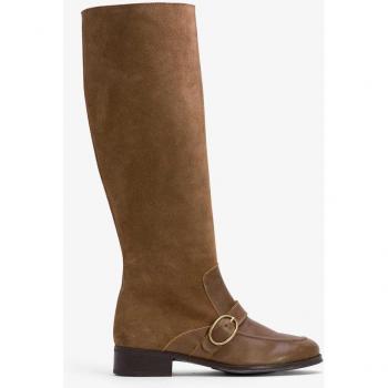 Cuplé Botas de Serraje Negras para Montar