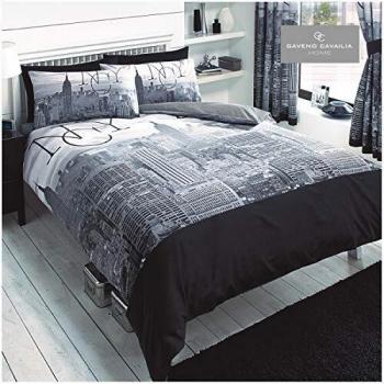 NYC Skyline Grey/Black Sleep Set