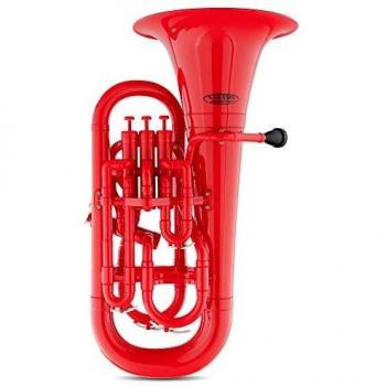 Classic Cantabile MardiBrass Kunststoff Bb-Euphonium rot