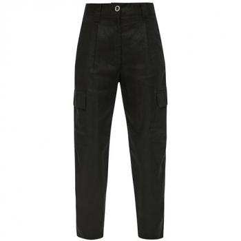 S.Oliver Hochtaillierte Leinenhose