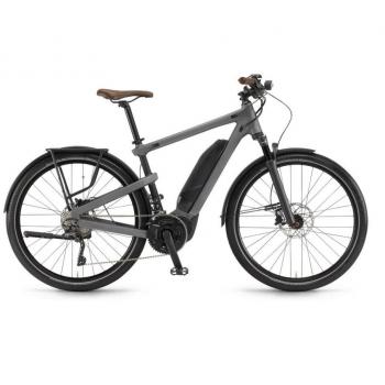 Graues Winora Yakun 500 Pedelec Trekking‑Fahrrad 2019 – 48 cm