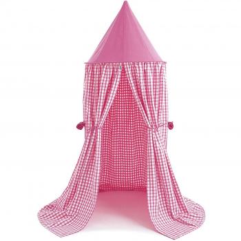 WinGreen Gingham Pink Canopy Tent