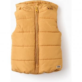 Chaleco Zippy para bebé niño con capucha y acolchado