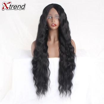 Perruque Lace Front Ondulée Femme Noire