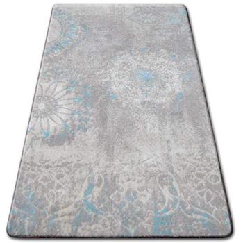 240 × 350 cm Patara Sand/Turquoise Grey Acrylic Floor Mat