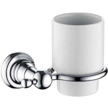 Metal Bristan 1901 Tumbler Holder with Dimensions 125mm x 95mm x 95mm