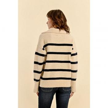 Pull esprit polo rayé MOLLY BRACKEN