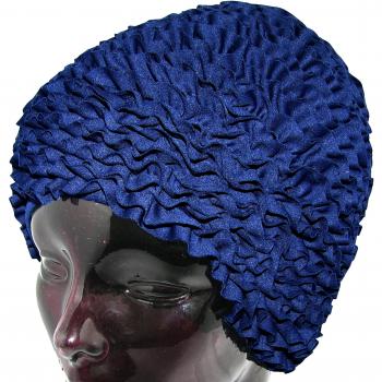 Fashy Gorro de baño azul marino para mujer