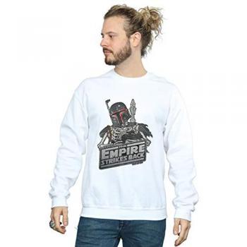 White Boba Fett Skeleton Hoodie – Disney BI45575