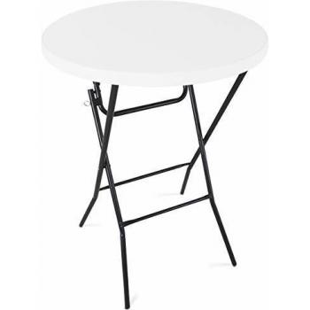Tavolo alto in plastica pieghevole