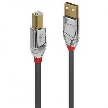Cromo Line USB 2.0 Type A to B Cable, Lindy Brand