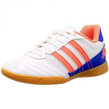 Zapatillas de Fútbol Sala adidas Super Sala J, Ftwbla/Corsen/Azuglo, 35 EU