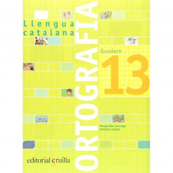 Quadern ortografia 13. Llengua catalana.