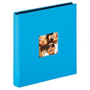 Walther Fun Fotoalbum Hellblau 400 Blätter 10x15cm Hardcover-Bindung (EA-110-U)