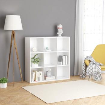 Librería blanca 98x29x97,5 cm madera multicapa