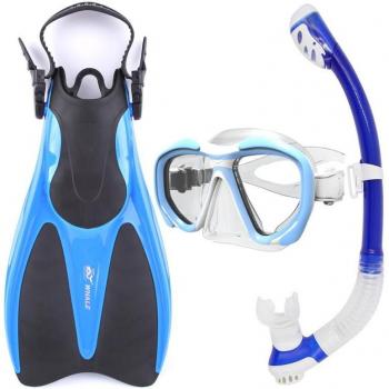 Kit de Plongée Profonde – Masque, Nageoires et Tuba