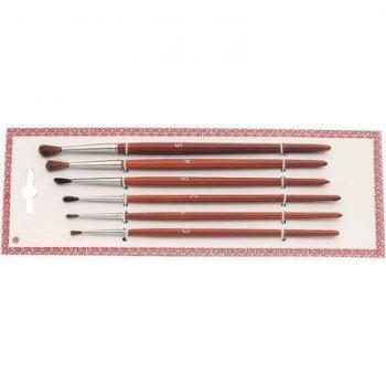 ZAHN 6-Piece Fine Line Model Brush Set
