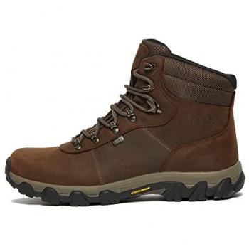 Peter Storm Men's Caldbeck Waterproof Walking Boots in Brown with a size of 12