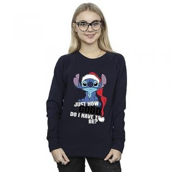 Navy Lilo & Stitch “How Good” Sweatshirt