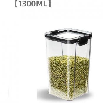 WBBOOMING 4-in-1 Plastic Food Storage Canisters