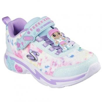 Skechers Snuggle Sneaks 302214L White Unisex Youth Trainer