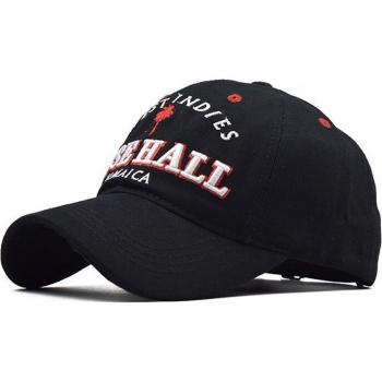 Cascara de cocotera: gorra de béisbol bordada alfabeto natural en algodón, solo para hombres