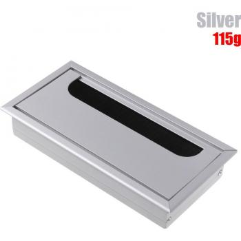 Abrazadera rectangular para cables de escritorio