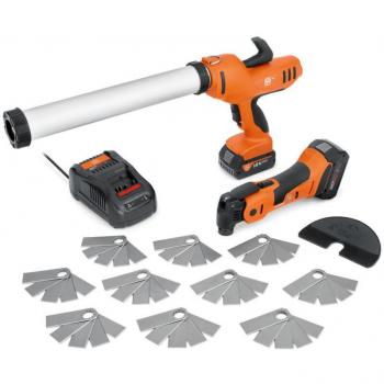 Fein Fugensanierer-Set mit Akku-Presse und MultiMaster