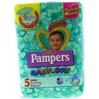 PAMPERS BABY DRY 11-25 JUNIOR TG 5 PZ 16