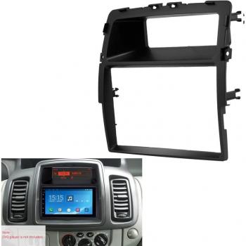 Panneau de cadre d'installation 2 Din DVD Nissan Primastar