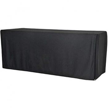 Zown Housse de Table XL180 Droite en Noir