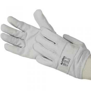 Guantes de Trabajo de Piel Flor Talla 9