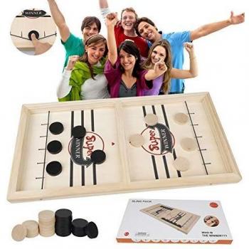 2 Player Fast Sling Puck Board Game