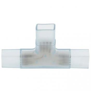 Conector T para tiras LED 220V SMD5050 / SMD5630 / SMD2835 doble