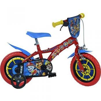 Bicicletta Paw Patrol 612L-PW di Dino Bikes, Rosso