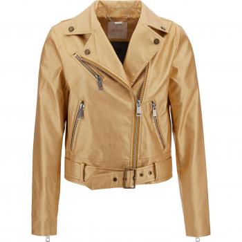Abrigo en Cuero Syntético Guess con Toque Lana
