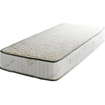 King of Dreams Matelas Super Deluxe 120x200 – Confort ultime en mousse et laine Merinos