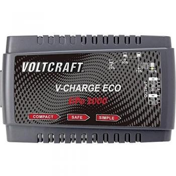 Chargeur de batteries Li-polymère VOLTCRAFT V-Charge Eco LiPo 2000