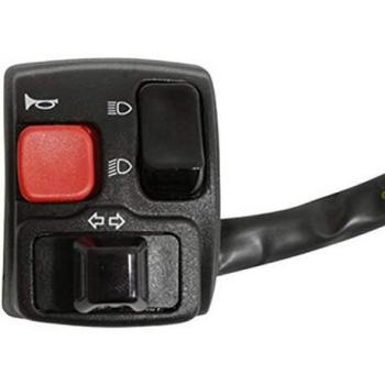 Commodo gauche Domino pour scooter Yamaha 50 Bw's 2000 à 2020 0035aa.2b.04-05