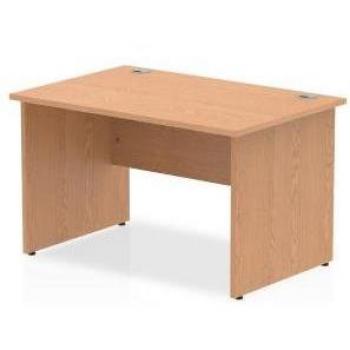 Oak Impulse 1200mm Straight Panel End Desk with I000828 Product Code